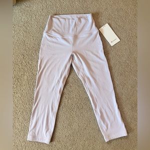 Lululemon leggings- light purple, size 6